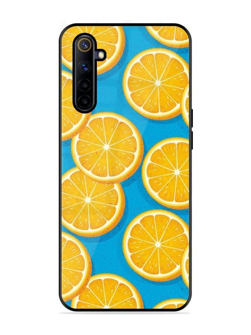 Citrus Symphony Glossy Soft Edge Case for Realme 6I Chachhi