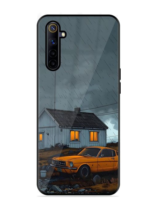 Rainy Day Retreat Glossy Soft Edge Case for Realme 6I Chachhi