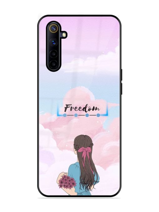 Skyward Dreams Glossy Soft Edge Case for Realme 6I Chachhi