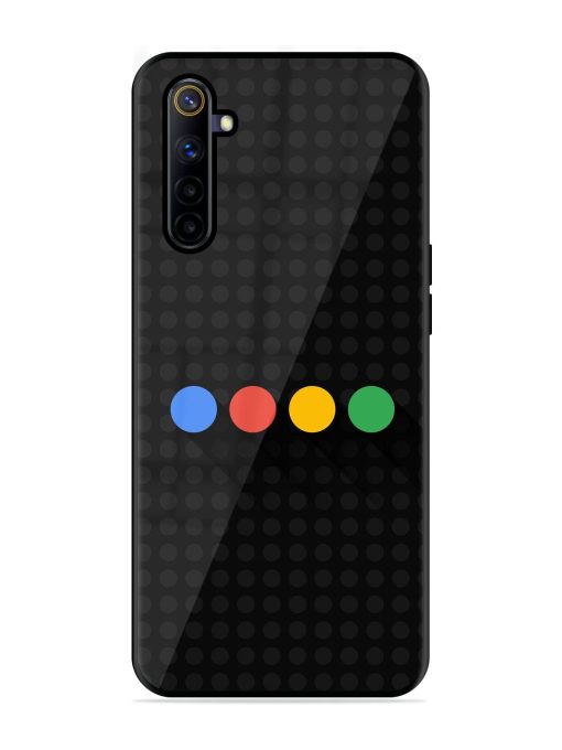 Google Dots Glossy Soft Edge Case for Realme 6I