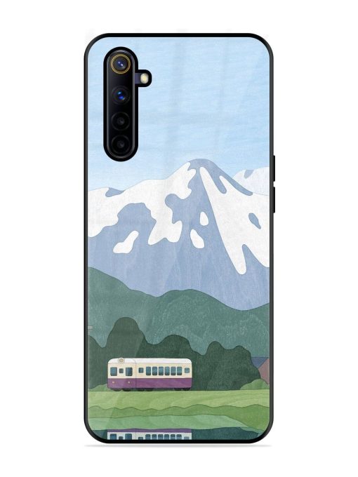 Mountainside Reflections Glossy Soft Edge Case for Realme 6I Chachhi