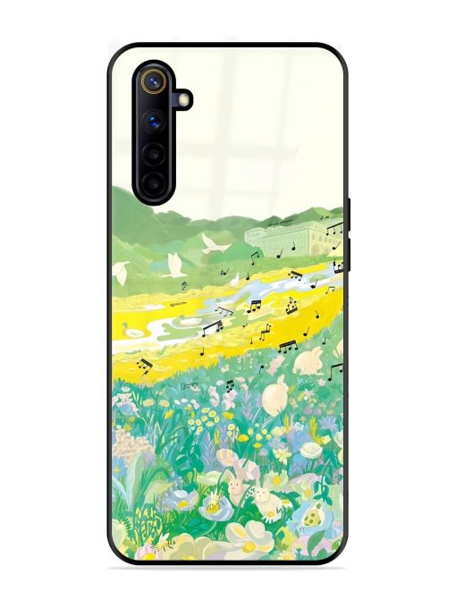 Melody In Bloom Glossy Soft Edge Case for Realme 6I Chachhi