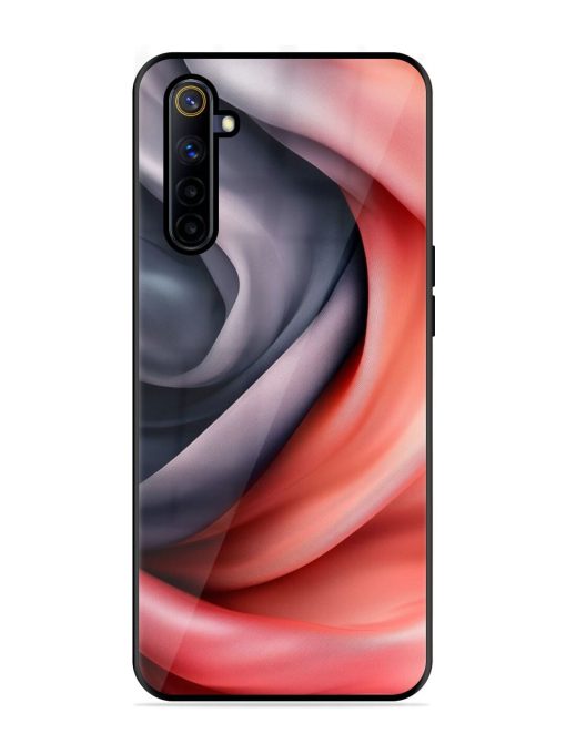 Swirling Silk Glossy Soft Edge Case for Realme 6I