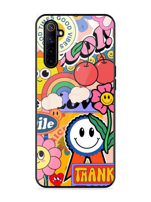 Good Times Good Vibes Glossy Soft Edge Case for Realme 6I