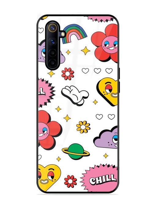 Whimsical Wonderland Glossy Soft Edge Case for Realme 6I Chachhi