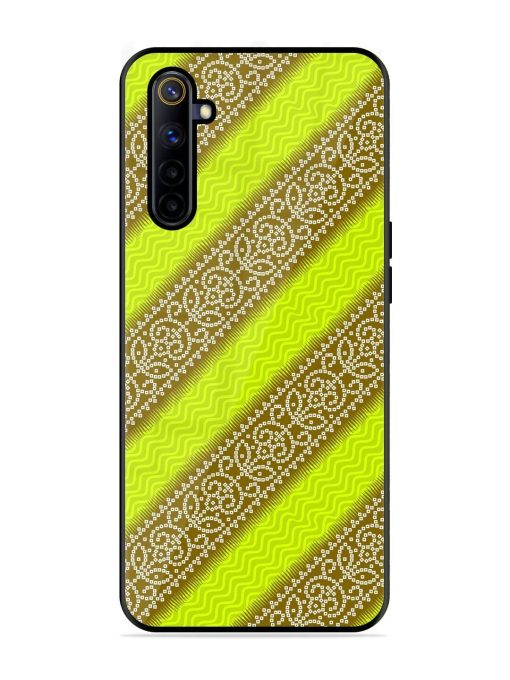 Golden Bandana Bliss Glossy Soft Edge Case for Realme 6I Chachhi