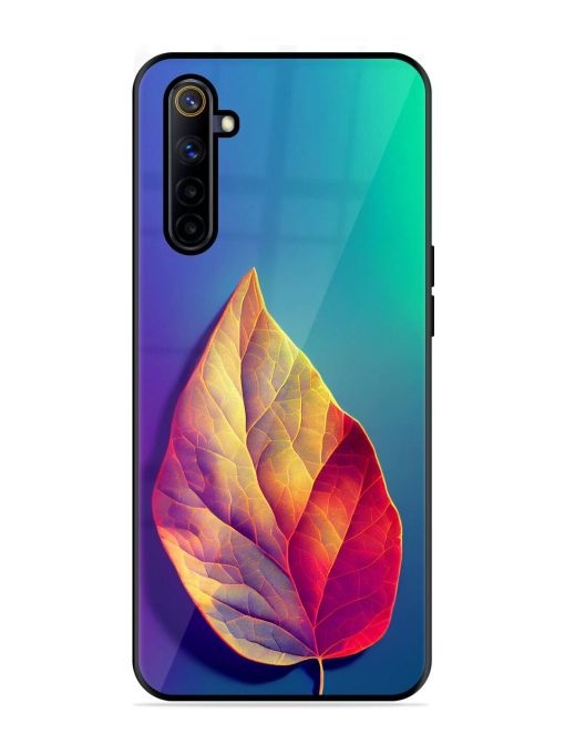 Autumn'S Embrace Glossy Soft Edge Case for Realme 6I Chachhi