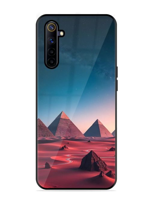 Ancient Wonders Sky Glossy Soft Edge Case for Realme 6I