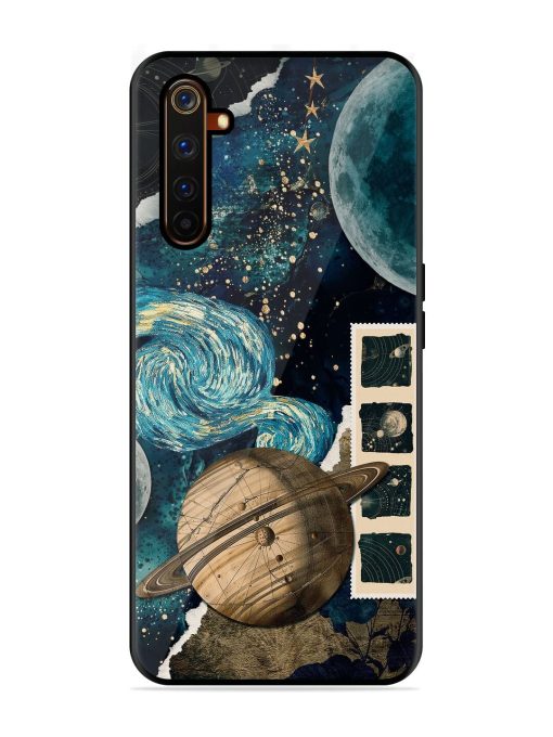 Celestial Tapestry Glossy Soft Edge Case for Realme 6 Pro Chachhi