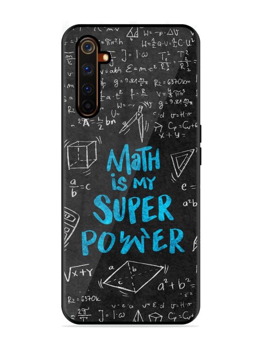 Math Magic Glossy Soft Edge Case for Realme 6 Pro Chachhi