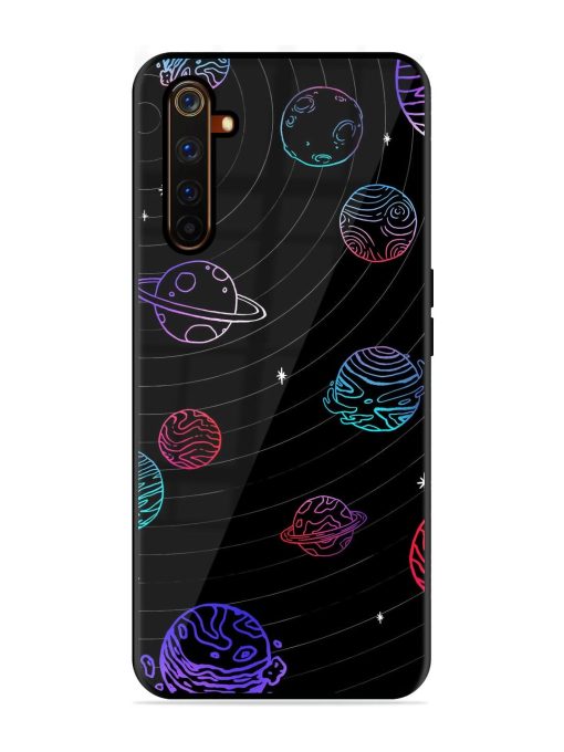 Cosmic Ballet Glossy Soft Edge Case for Realme 6 Pro Chachhi