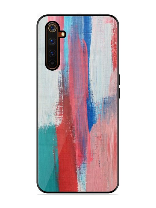 Colorful Chaos Glossy Soft Edge Case for Realme 6 Pro Chachhi