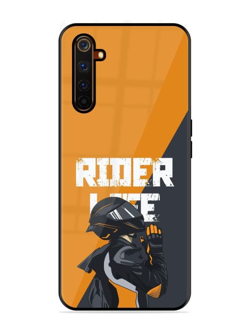 Ride Never Ends Glossy Soft Edge Case for Realme 6 Pro Chachhi