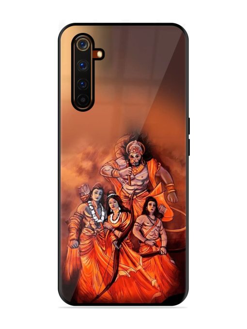 Sita Ram Glossy Soft Edge Case for Realme 6 Pro Chachhi