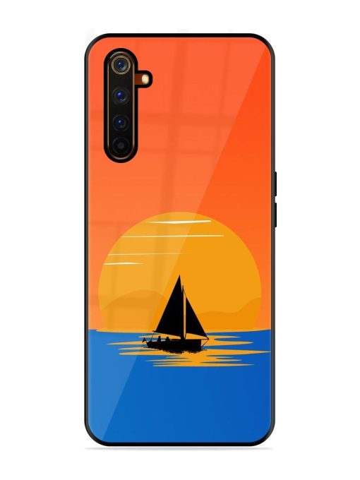 Sunset Sail Glossy Soft Edge Case for Realme 6 Pro