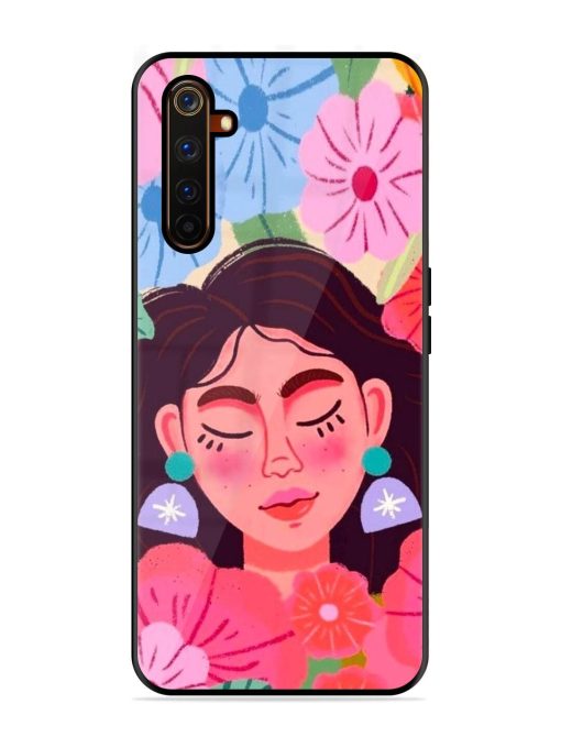 Blooming Serenity Glossy Soft Edge Case for Realme 6 Pro Chachhi