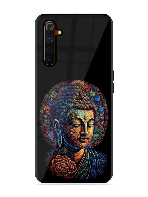 Stained Glass Serenity Glossy Soft Edge Case for Realme 6 Pro Chachhi