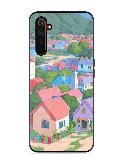 Pastel Paradise Glossy Soft Edge Case for Realme 6 Pro