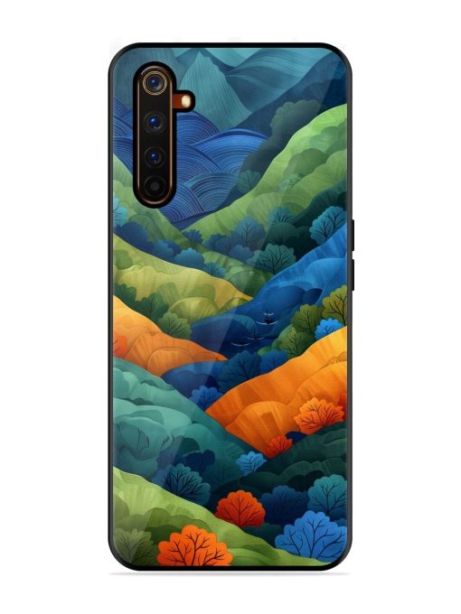 Serene Summits Glossy Soft Edge Case for Realme 6 Pro Chachhi