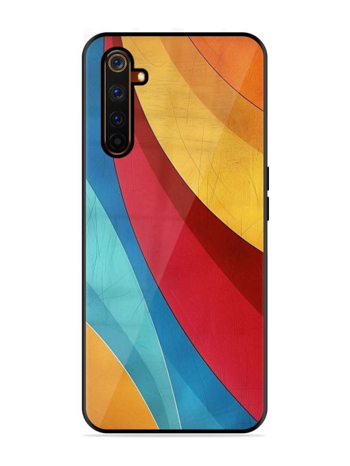 Curving Canvas Glossy Soft Edge Case for Realme 6 Pro Chachhi