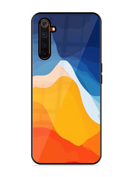 Liquid Landscape Glossy Soft Edge Case for Realme 6 Pro Chachhi