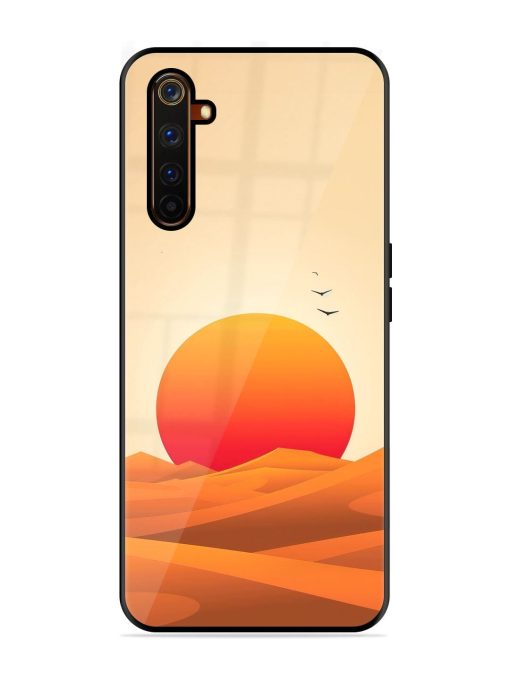 Desert Sunset Glossy Soft Edge Case for Realme 6 Pro Chachhi