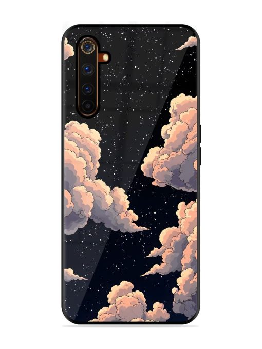 Starry Night Dreams Glossy Soft Edge Case for Realme 6 Pro Chachhi