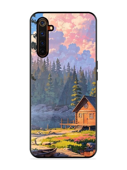 Lakeside Serenity Glossy Soft Edge Case for Realme 6 Pro Chachhi