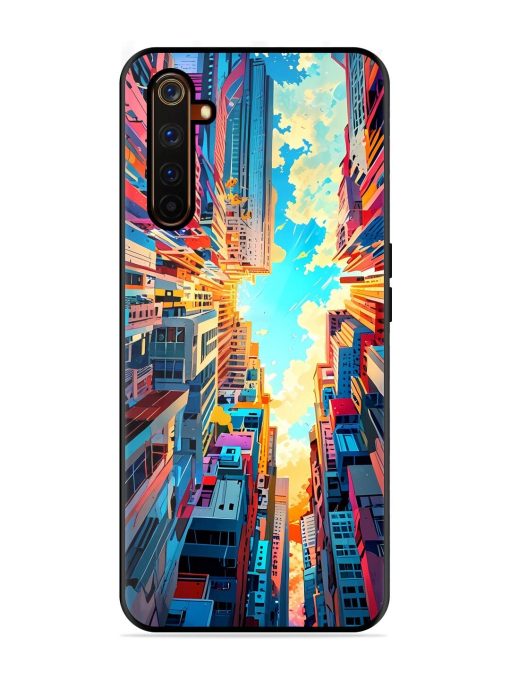 Skyward City Glossy Soft Edge Case for Realme 6 Pro Chachhi