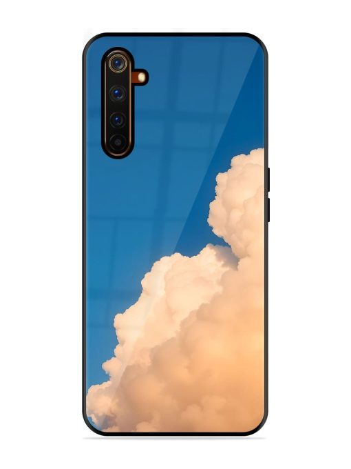 Golden Cloudscape Glossy Soft Edge Case for Realme 6 Pro Chachhi