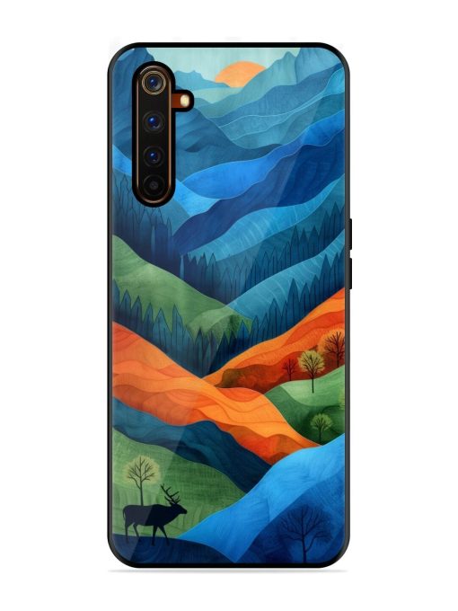 Layers Of The Land Glossy Soft Edge Case for Realme 6 Pro Chachhi