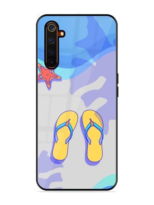 Sandy Toes And Salty Seas Glossy Soft Edge Case for Realme 6 Pro Chachhi