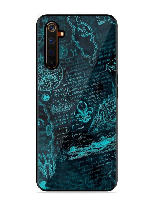 Nautical Notebook Glossy Soft Edge Case for Realme 6 Pro Chachhi