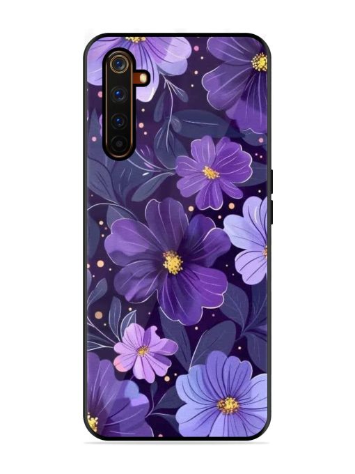 Purple Paradise Glossy Soft Edge Case for Realme 6 Pro Chachhi