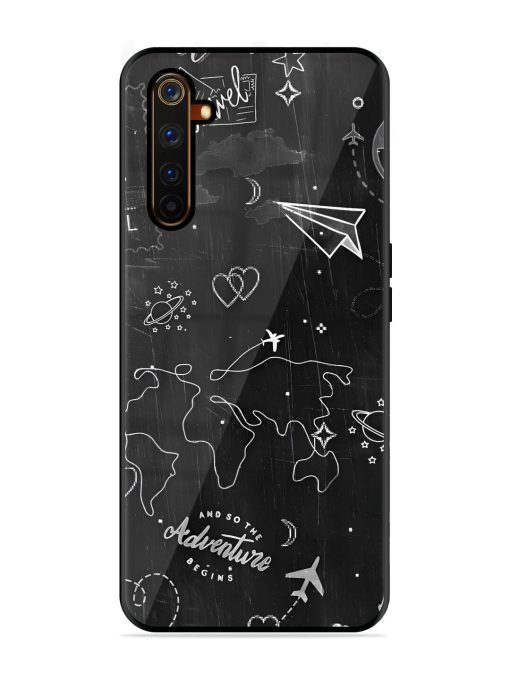 Wanderlust Sketchbook Glossy Soft Edge Case for Realme 6 Pro Chachhi