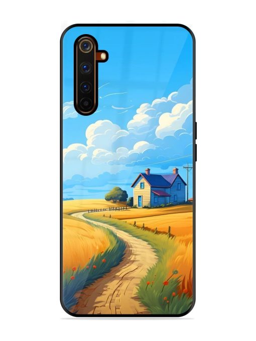 Countryside Cottage Glossy Soft Edge Case for Realme 6 Pro Chachhi