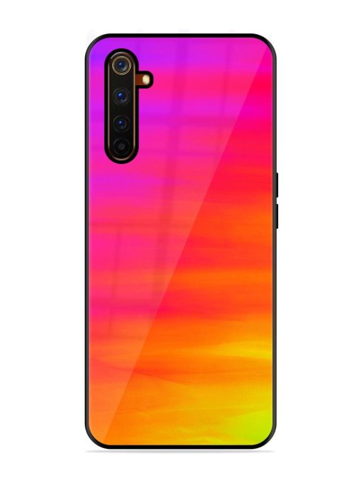 Neon Horizon Glossy Soft Edge Case for Realme 6 Pro Chachhi