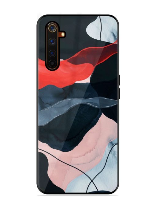 Dark Currents Glossy Soft Edge Case for Realme 6 Pro Chachhi