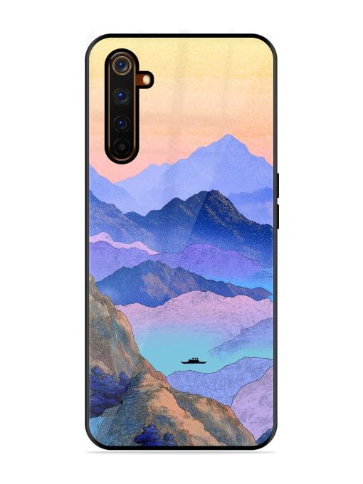 Mountain Mist Glossy Soft Edge Case for Realme 6 Pro Chachhi