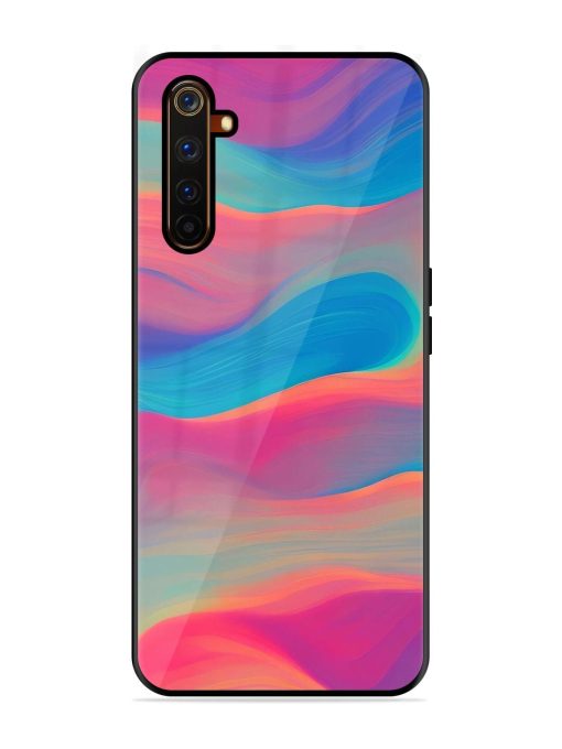 Wavy Wonder Glossy Soft Edge Case for Realme 6 Pro Chachhi