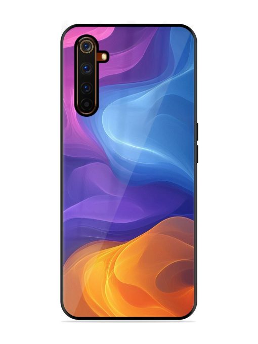 Cosmic Currents Glossy Soft Edge Case for Realme 6 Pro Chachhi