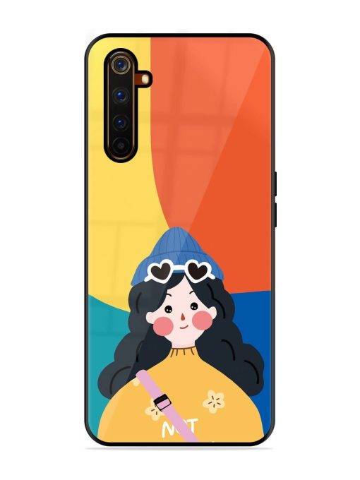 Colorful Vibes Glossy Soft Edge Case for Realme 6 Pro Chachhi