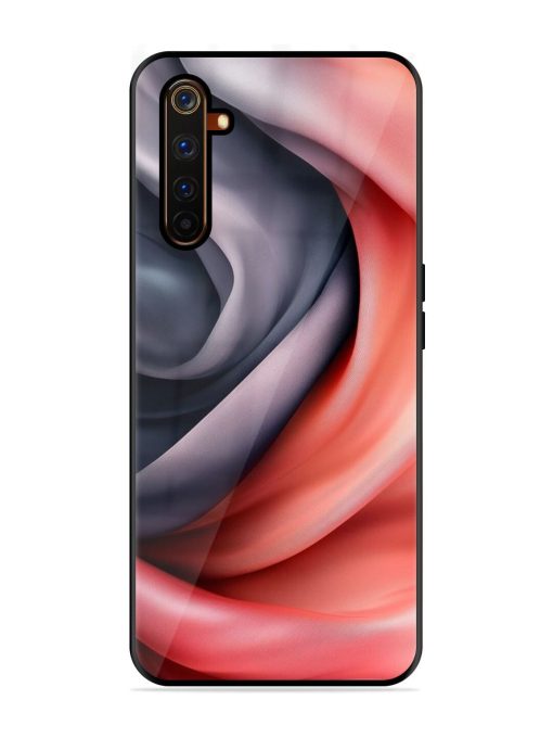 Swirling Silk Glossy Soft Edge Case for Realme 6 Pro Chachhi