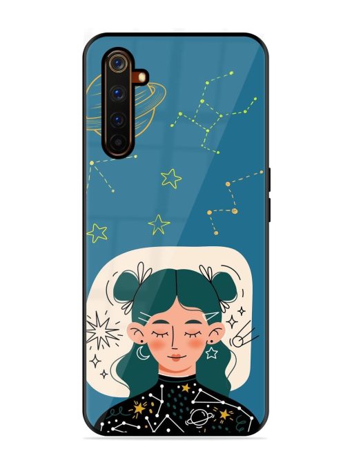 Cosmic Daydreamer Glossy Soft Edge Case for Realme 6 Pro Chachhi