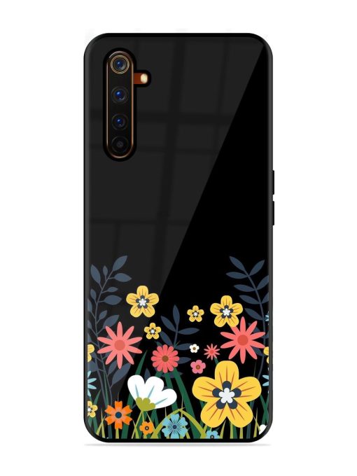 Floral Night Sky Glossy Soft Edge Case for Realme 6 Pro Chachhi