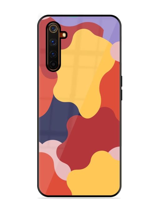 Gooey Color Chaos Glossy Soft Edge Case for Realme 6 Pro Chachhi