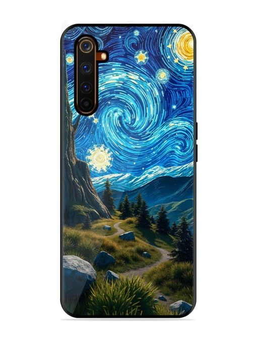 Starry Night In The Shire Glossy Soft Edge Case for Realme 6 Pro Chachhi