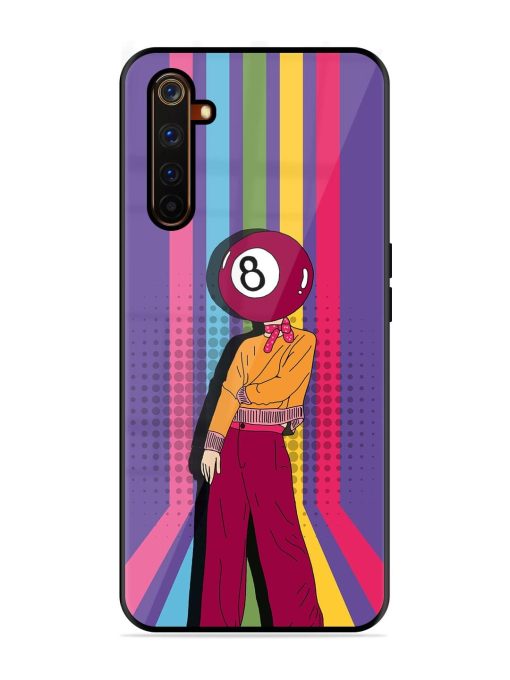 Eight Ball Fashionista Glossy Soft Edge Case for Realme 6 Pro Chachhi