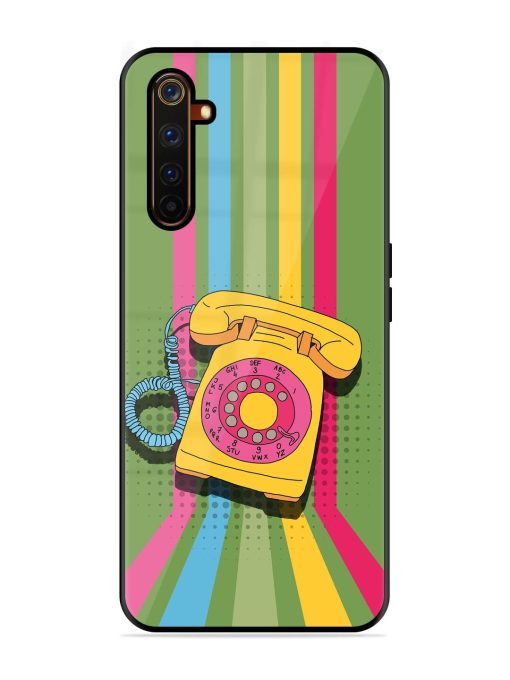 Retro Dialer Glossy Soft Edge Case for Realme 6 Pro Chachhi