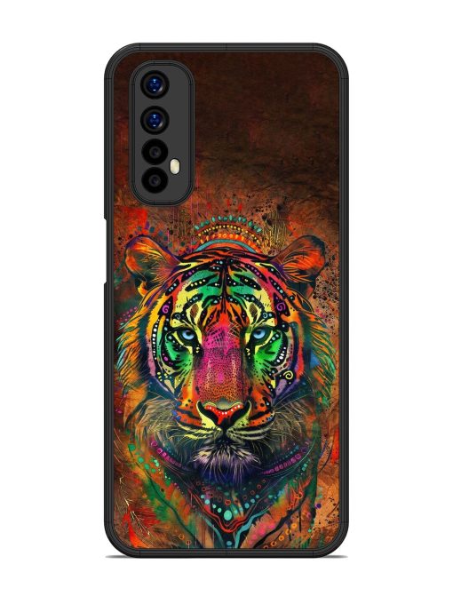 Cosmic Tiger Glossy Soft Edge Case for Realme 7